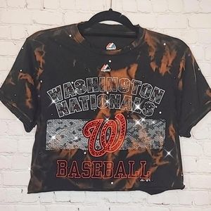Washington Nationals Crop Tee